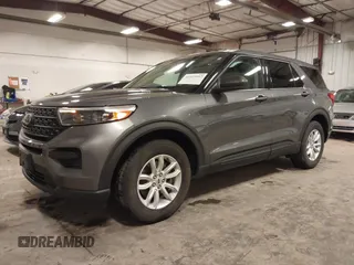 2021 Ford Explorer with VIN 1FMSK8BH0MGC06190, listed as a IAAI auction lot 41419917 with 100,614 mi miles. Bid and sale history available at carsss.com. Image 2.