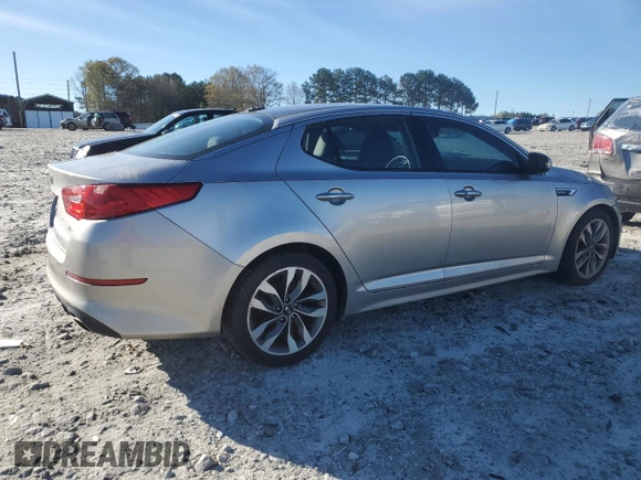2015 Kia Optima SX Turbo with VIN 5XXGR4A66FG359679, listed as a Copart auction lot 50514525 with 108,355 mi miles and Clean Title. Bid and sale history available at carsss.com. Image 3.