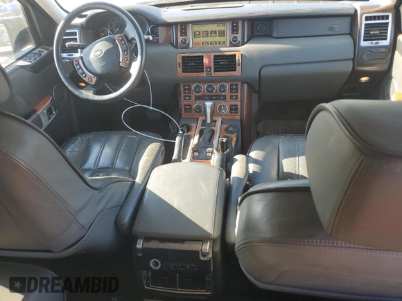 2005 Land Rover Range Rover with VIN SALMF11455A197801, listed as a Copart auction lot 75742914 with 157,851 mi miles and Salvage title. Bid and sale history available at DreamBid. Image 8.