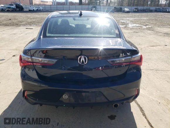 2022 Acura ILX Premium with VIN 19UDE2F71NA003043, listed as a Copart auction lot 45857985 with 63,476 mi miles and Salvage Title. Bid and sale history available at DreamBid. Image 6.