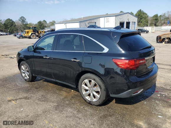 2016 Acura MDX w/Advance with VIN 5FRYD3H92GB006226, listed as a Copart auction lot 45271295 with 175,806 mi miles and Salvage Title. Bid and sale history available at carsss.com. Image 2.