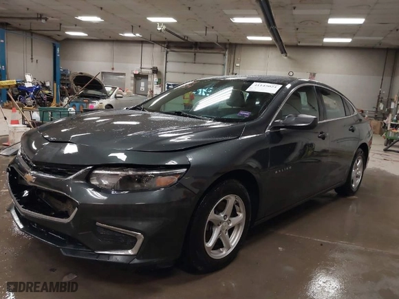 2017 Chevrolet Malibu LS with VIN 1G1ZC5ST8HF164617, listed as a IAAI auction lot 41145024 with 110587 miles. Bid and sale history available at carsss.com. Image 15.