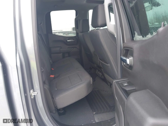 2019 Chevrolet Silverado 1500 LT with VIN 1GCRYDED2KZ308384, listed as a IAAI auction lot 41596693 with 61,162 mi miles. Bid and sale history available at carsss.com. Image 8.