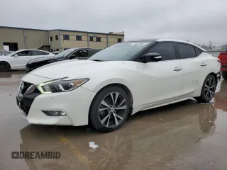 2018 Nissan Maxima SR with VIN 1N4AA6AP4JC383639, listed as a Copart auction lot 44697945 with 93,159 mi miles and Salvage Title. Bid and sale history available at carsss.com. Image 1.