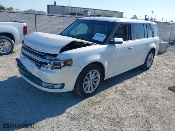 2017 Ford Flex Limited with VIN 2FMGK5D81HBA13240, listed as a IAAI auction lot 41694206 with 113,356 mi miles. Bid and sale history available at carsss.com. Image 19.