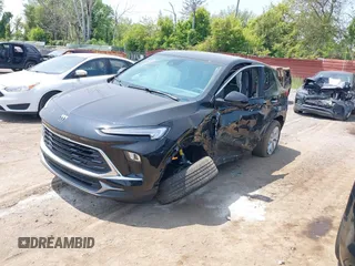2025 Buick Encore GX Preferred with VIN KL4AMCSL8SB092073, listed as a IAAI auction lot 42376874 with 83 mi miles and . Bid and sale history available at DreamBid. Image 2.