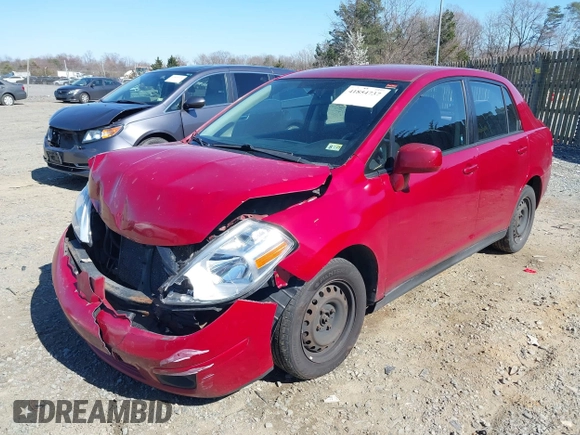 2009 Nissan Versa S with VIN 3N1BC11E39L406700, listed as a IAAI auction lot 41854737 with 186,937 mi miles and . Bid and sale history available at DreamBid. Image 2.