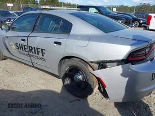 2021 Dodge Charger Police with VIN 2C3CDXAT8MH643477, listed as a IAAI auction lot 40688118 with 59,555 mi miles and . Bid and sale history available at DreamBid. Image 3.