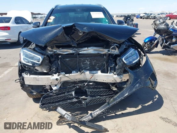 2021 Mercedes-Benz GLC 300 with VIN W1N0G8DB3MV296283, listed as a IAAI auction lot 42793090 with Not provided miles and . Bid and sale history available at DreamBid. Image 6.