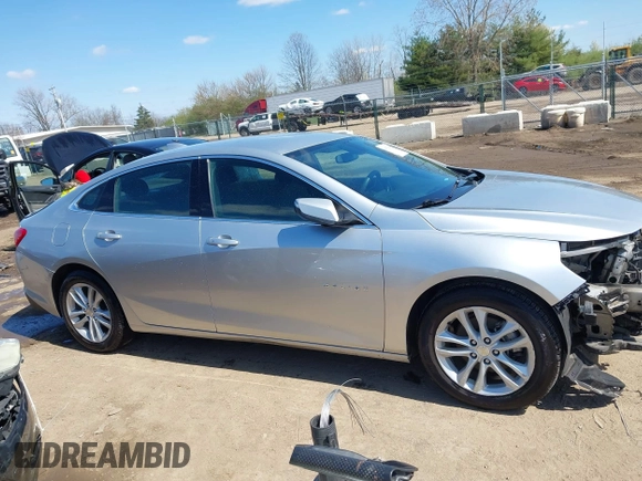 2018 Chevrolet Malibu LT with VIN 1G1ZD5ST8JF140336, listed as a IAAI auction lot 41972587 with 318,514 mi miles and . Bid and sale history available at DreamBid. Image 14.