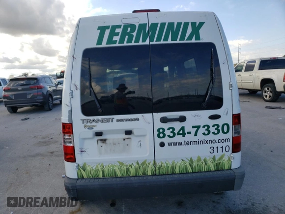2013 Ford Transit Connect XL with VIN NM0LS6AN3DT148942, listed as a Copart auction lot 84146954 with 0 mi miles and Clean Title. Bid and sale history available at carsss.com. Image 6.