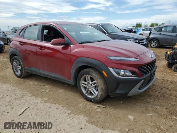 2023 Hyundai Kona SE with VIN KM8K22AB7PU025782, listed as a Copart auction lot 51223745 with 46,854 mi miles and Salvage Title. Bid and sale history available at carsss.com. Image 4.