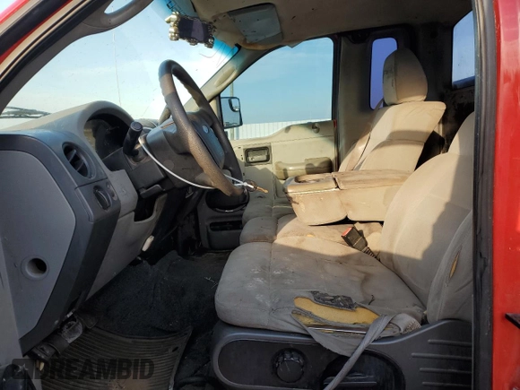 2004 Ford F-150 XL with VIN 1FTRF12W84NA36900, listed as a Copart auction lot 50766775 with 235,472 mi miles and Salvage Title. Bid and sale history available at carsss.com. Image 7.
