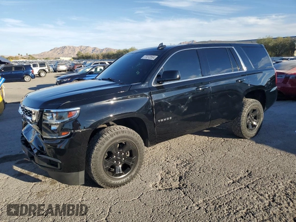 2020 Chevrolet Tahoe LS with VIN 1GNSCAKC1LR300537, listed as a Copart auction lot 77272554 with 51,108 mi miles and Salvage title. Bid and sale history available at DreamBid. Image 1.