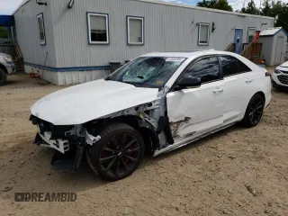 2023 Cadillac CT4-V Blackwing with VIN 1G6DL5RP6P0411079, listed as a Copart auction lot 65665364 with 4,099 mi miles and Salvage Title. Bid and sale history available at DreamBid. Image 1.