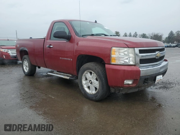 2007 Chevrolet Silverado 1500 1LT with VIN 1GCEK140X7E518890, listed as a Copart auction lot 47069965 with 153,388 mi miles and Clean Title. Bid and sale history available at DreamBid. Image 4.