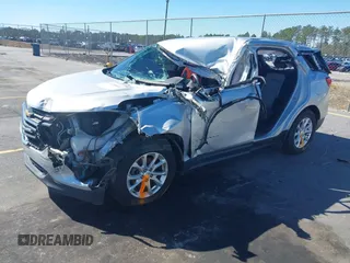 2018 Chevrolet Equinox LT with VIN 2GNAXJEV3J6283259, listed as a IAAI auction lot 41755349 with 1 mi miles. Bid and sale history available at carsss.com. Image 2.