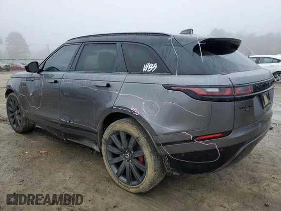2018 Land Rover Range Rover Velar R-Dynamic SE with VIN SALYL2RX5JA775985, listed as a Copart auction lot 38592844 with 74,979 mi miles. Bid and sale history available at carsss.com. Image 2.