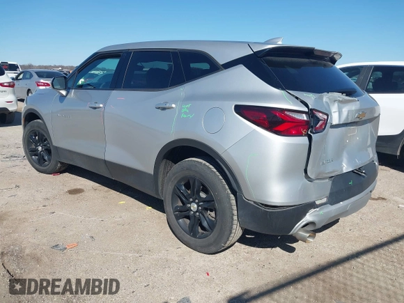 2021 Chevrolet Blazer LT with VIN 3GNKBCRS1MS523932, listed as a IAAI auction lot 41695122 with 86,820 mi miles and . Bid and sale history available at DreamBid. Image 3.