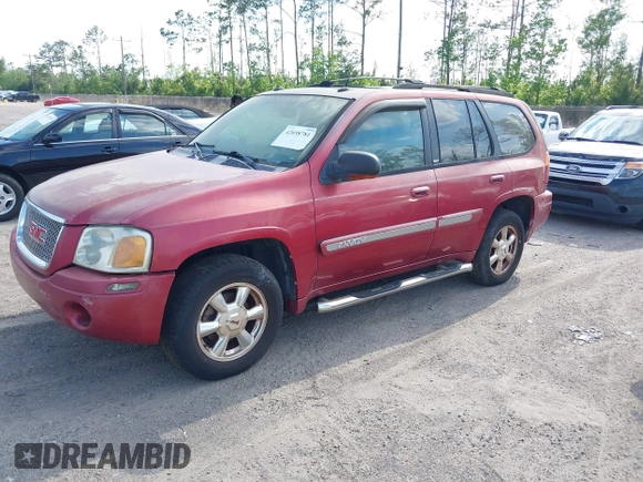 2004 GMC Envoy SLT with VIN 1GKDS13SX42334503, listed as a IAAI auction lot 42038781 with 242,680 mi miles. Bid and sale history available at carsss.com. Image 2.