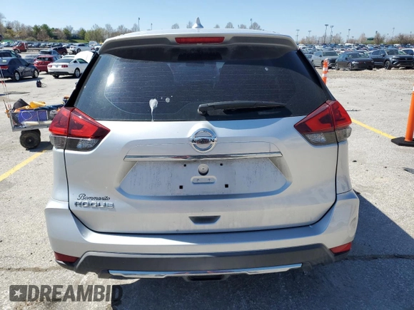2018 Nissan Rogue S with VIN KNMAT2MTXJP582970, listed as a Copart auction lot 50151165 with 72,045 mi miles and Salvage Title. Bid and sale history available at carsss.com. Image 6.