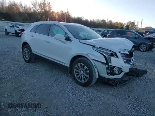 2017 Cadillac XT5 Luxury FWD with VIN 1GYKNBRS0HZ196145, listed as a Copart auction lot 83430344 with 143,012 mi miles and Salvage title. Bid and sale history available at DreamBid. Image 12.