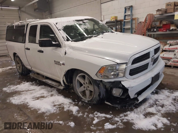 2017 Ram 1500 Express with VIN 1C6RR7FT9HS620148, listed as a IAAI auction lot 41565209 with 101,418 mi miles. Bid and sale history available at carsss.com. Image 1.