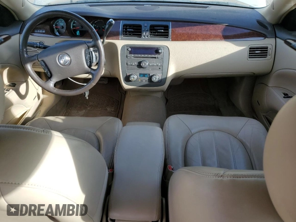 2010 Buick Lucerne CXL Premium with VIN 1G4HJ5EM0AU129841, listed as a Copart auction lot 48680685 with 140,017 mi miles and Salvage Title. Bid and sale history available at DreamBid. Image 8.
