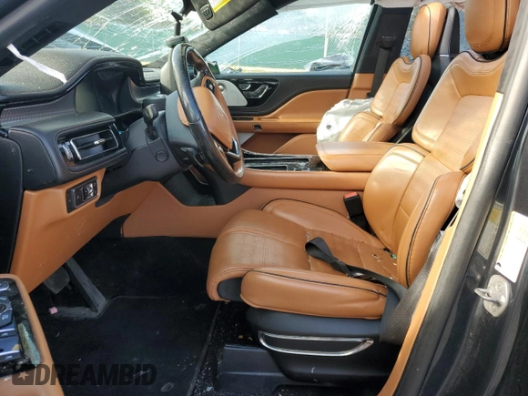 2020 Lincoln Aviator Black Label with VIN 5LM5J9XC7LGL00176, listed as a Copart auction lot 56495025 with 73,181 mi miles and Clean title. Bid and sale history available at DreamBid. Image 7.