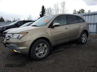 2008 Acura MDX Tech Pkg with VIN 2HNYD28338H529087, listed as a Copart auction lot 50125765 with 236,840 mi miles and Salvage Title. Bid and sale history available at carsss.com. Image 1.