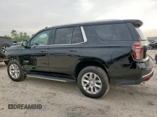 2023 Chevrolet Tahoe Premier with VIN 1GNSCSKD6PR520373, listed as a Copart auction lot 60642175 with Not provided miles and Salvage title. Bid and sale history available at DreamBid. Image 2.