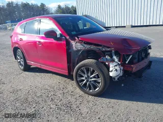 2024 Mazda CX-5 2.5 S Premium Plus Package with VIN JM3KFBEL9R0527903, listed as a IAAI auction lot 41253720 with 6,995 mi miles. Bid and sale history available at carsss.com. Image 1.