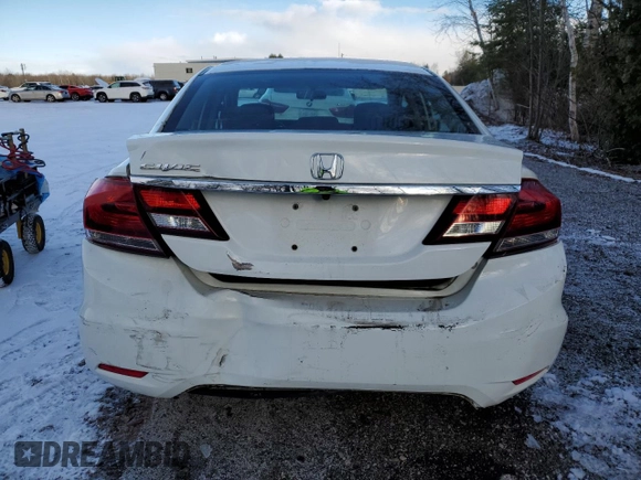2014 Honda Civic Sedan LX with VIN 2HGFB2F58EH023274, listed as a Copart auction lot 87101894 with 82,061 mi miles and Clean Title. Bid and sale history available at carsss.com. Image 6.