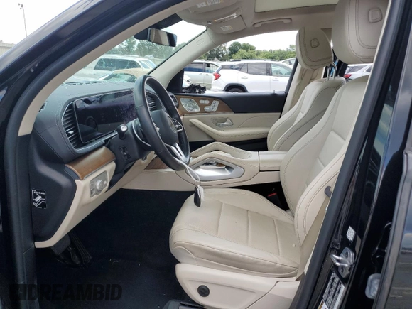 2022 Mercedes-Benz GLS 450 with VIN 4JGFF5KE5NA716162, listed as a Copart auction lot 67067154 with 64,142 mi miles and Salvage Title. Bid and sale history available at DreamBid. Image 7.