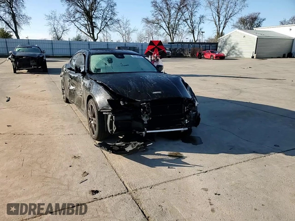 2018 Maserati Ghibli GranSport with VIN ZAM57XSS1J1306477, listed as a Copart auction lot 46716285 with 50,183 mi miles and Salvage Title. Bid and sale history available at carsss.com. Image 11.