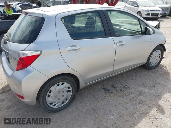 2013 Toyota Yaris L with VIN JTDKTUD37DD568028, listed as a IAAI auction lot 41885722 with 149,624 mi miles. Bid and sale history available at carsss.com. Image 4.