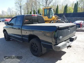2008 Dodge 1500 SLT with VIN 1D7HU18288J129943, listed as a IAAI auction lot 42137458 with 205,198 mi miles. Bid and sale history available at carsss.com. Image 3.
