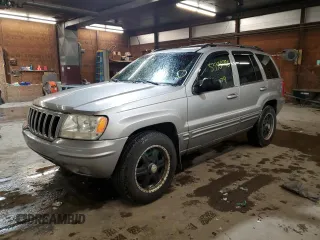 2001 Jeep Grand Cherokee Limited with VIN 1J4GW58N91C664611, listed as a Copart auction lot 53330755 with 212,479 mi miles and Salvage Title. Bid and sale history available at carsss.com. Image 1.