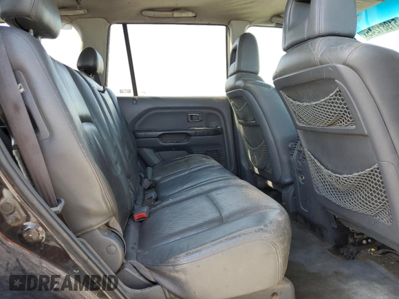 2005 Honda Pilot EX-L with VIN 2HKYF18565H550322, listed as a Copart auction lot 51981245 with 244,692 mi miles and Clean Title. Bid and sale history available at carsss.com. Image 11.