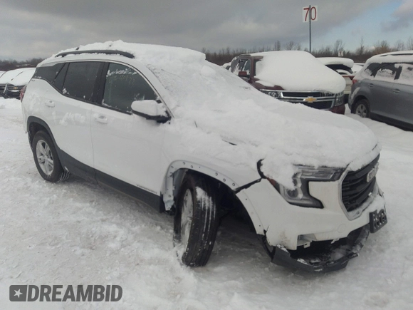 2023 GMC Terrain SLE с VIN 3GKALMEG3PL244106, выставлен на аукционе IAAI как лот 41240833 с пробегом 26 407 миль миль и . История ставок и продаж доступна на DreamBid. Изображение 1.