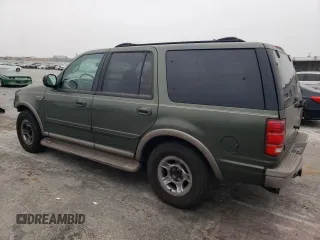 2001 Ford Expedition Eddie Bauer with VIN 1FMRU17L81LA85456, listed as a Copart auction lot 75678844 with 218,070 mi miles and Salvage title. Bid and sale history available at DreamBid. Image 2.