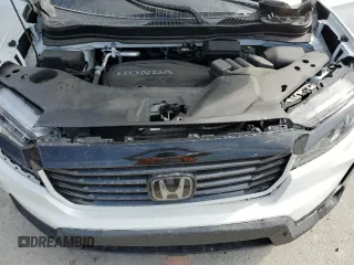 2021 Honda Ridgeline Sport with VIN 5FPYK3F18MB009882, listed as a Copart auction lot 57136205 with 43,549 mi miles and Salvage title. Bid and sale history available at DreamBid. Image 11.