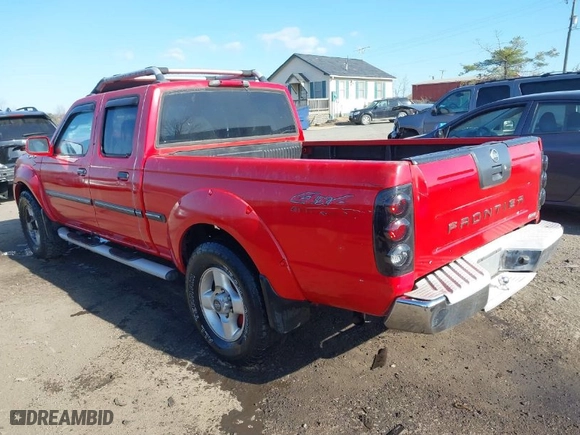 2002 Nissan Frontier 4WD XE with VIN 1N6ED29Y12C308095, listed as a IAAI auction lot 41895240 with 276,346 mi miles. Bid and sale history available at carsss.com. Image 3.
