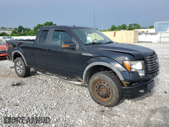 2011 Ford F-150 XL with VIN 1FTFX1EF6BFC11440, listed as a Copart auction lot 62818115 with 119,377 mi miles and Salvage title. Bid and sale history available at DreamBid. Image 4.