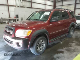 2007 Toyota Sequoia Limited with VIN 5TDBT48A27S283299, listed as a IAAI auction lot 42169924 with 220,767 mi miles and . Bid and sale history available at DreamBid. Image 18.