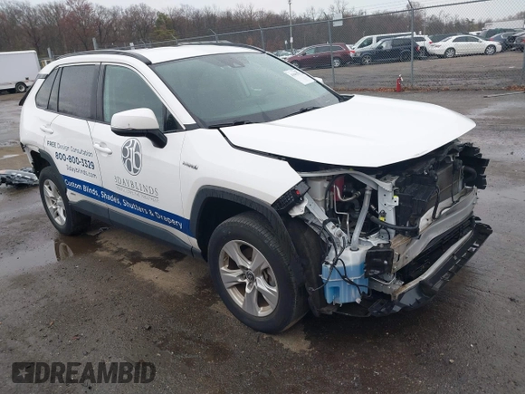 2021 Toyota RAV4 Hybrid LE z VIN 2T3MWRFV6MW118143, wystawiony jako IAAI lot #41863177 z przebiegiem 43 527 mil mil oraz . Historia ofert i sprzedaży dostępna na DreamBid. Obrazek 1.