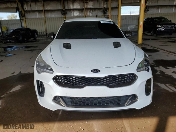 2019 Kia Stinger GT with VIN KNAE35LCXK6043127, listed as a Copart auction lot 45536535 with 147,952 mi miles and Salvage Title. Bid and sale history available at carsss.com. Image 5.