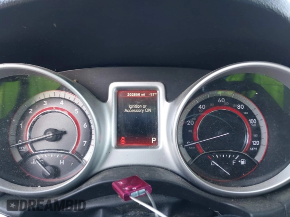 2017 Dodge Journey SE z VIN 3C4PDCAB9HT551840, wystawiony jako IAAI lot #41977338 z przebiegiem 202 856 mil mil oraz . Historia ofert i sprzedaży dostępna na DreamBid. Obrazek 15.