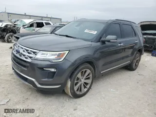 2018 Ford Explorer Limited with VIN 1FM5K7FH3JGA54953, listed as a Copart auction lot 43580475 with 106,368 mi miles and Salvage Title. Bid and sale history available at carsss.com. Image 1.