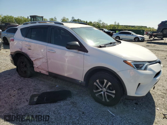 2016 Toyota RAV4 LE with VIN 2T3ZFREV8GW310210, listed as a Copart auction lot 52566305 with 56,354 mi miles and Salvage Title. Bid and sale history available at DreamBid. Image 4.